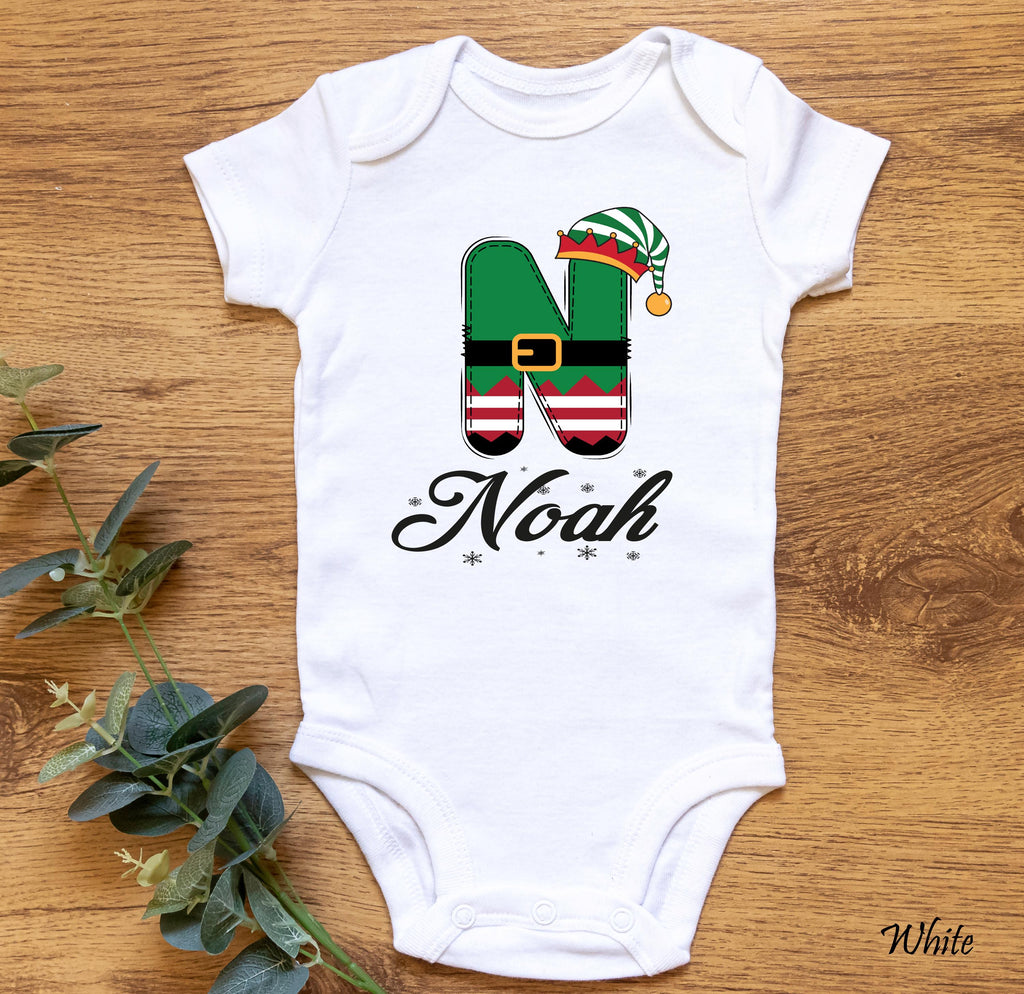 Personalized Doodle Alphabet Xmas Shirt, Custom Christmas Family Shirt with Name, Family Christmas Name Shirt, Funny Christmas 2026 Gift