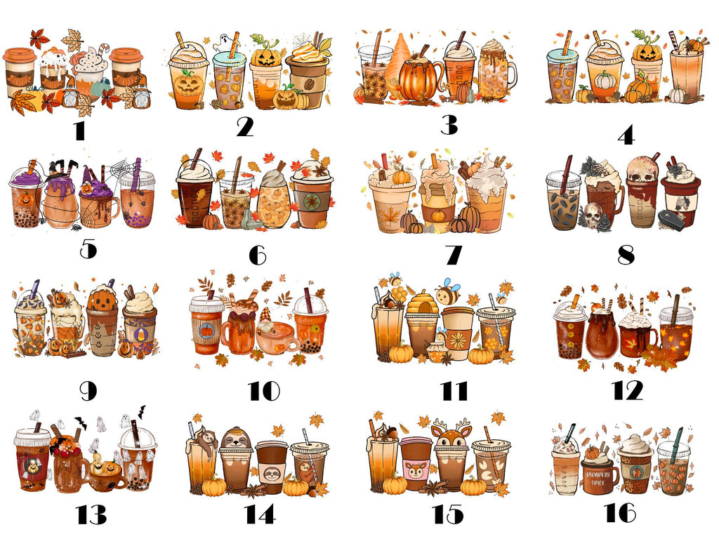 Fall Coffee Halloween Shirt,Autumn Tee, Pumpkin Spice Coffee Latte Tee,  Gift for Fall Coffee Lover, Spooky Season Tee, Thanksgiving Shirt