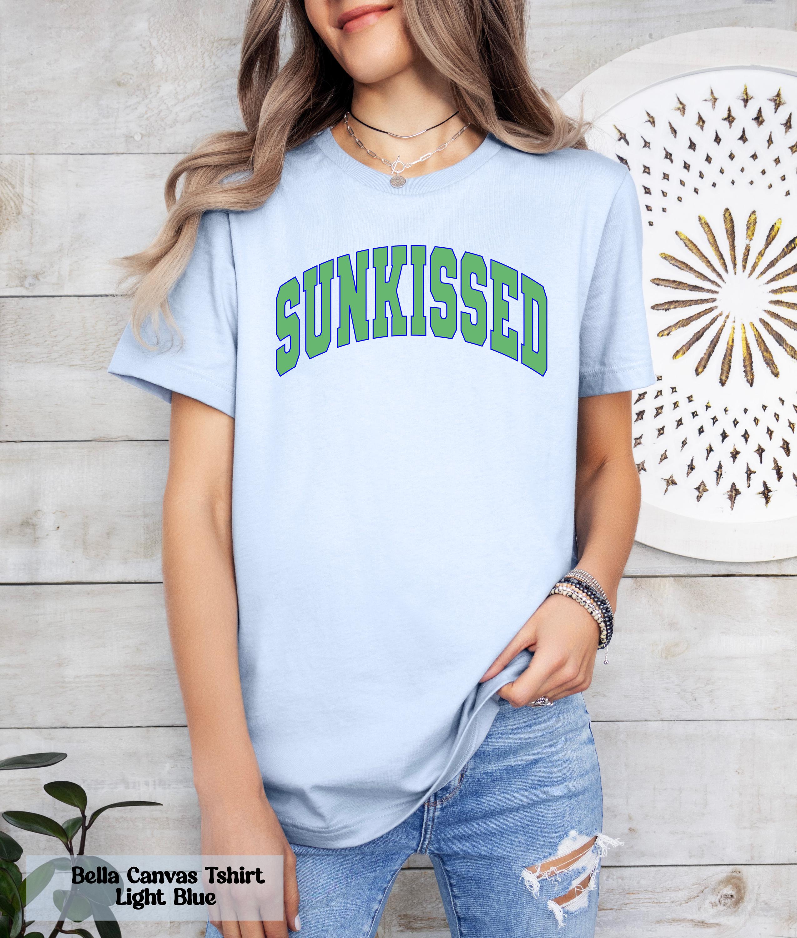 Comfort Colors® Sunkissed Shirt, Summer Shirt, Beach Shirt, Sunhine Shirt, Summer T-shirt for Women, Summer Vibes T-shirt, Vacay Vibes Tee