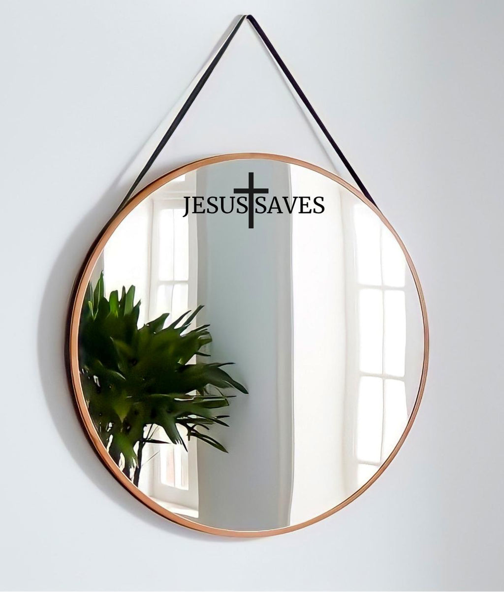Jesus Saves Car Decal,Jesus Scripture Sticker,Faith Decal,Christian Car Decal,Jesus Loves Decal.Christian Gifts,Car Sticker Vinyl Decal