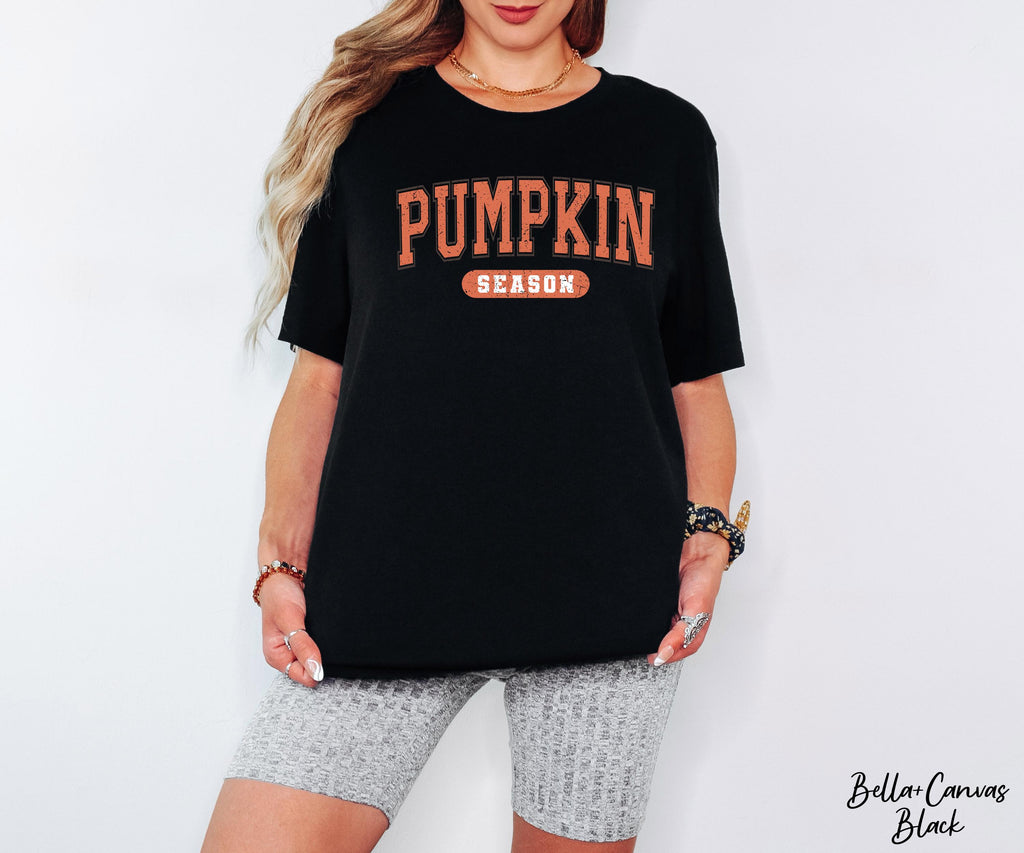 Comfort Colors Pumpkin Season Shirt, Pumpkin Halloween Shirt, Cute Fall Shirt, Thanksgiving Gift, Autumn Shirt, Spooky Season Shirt