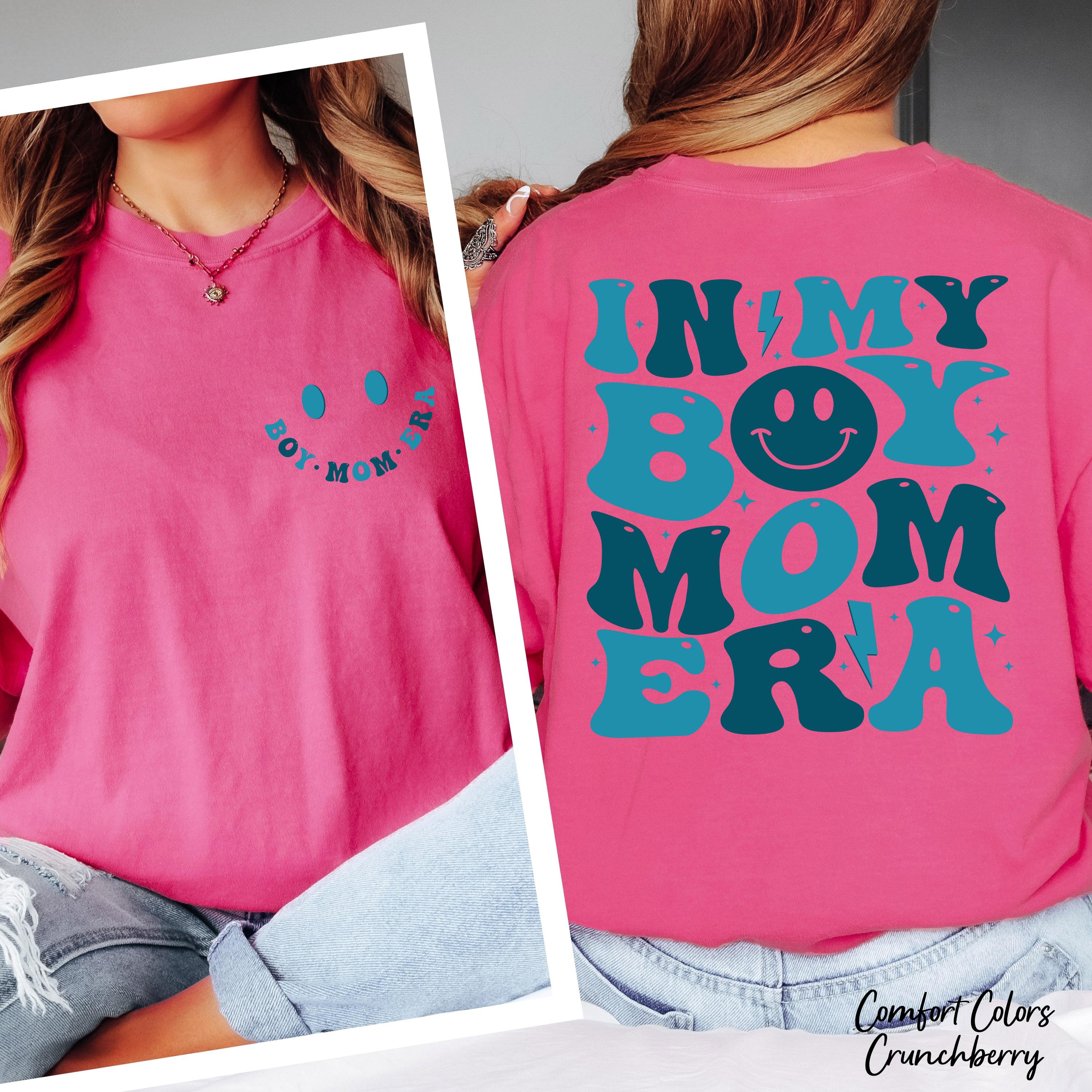 In My Boy Mom Era Shirt, Boy Mama Club Shirt, Expecting Mom Gift, New Mom Gift, Mother's Day Gift,Best Mama Shirt from Boy,Gender Reveal Tee