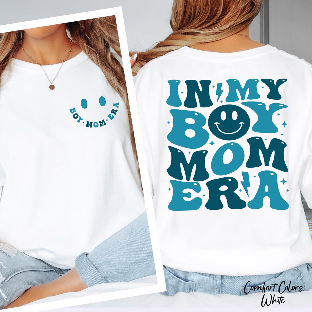 In My Boy Mom Era Shirt, Boy Mama Club Shirt, Expecting Mom Gift, New Mom Gift, Mother's Day Gift,Best Mama Shirt from Boy,Gender Reveal Tee
