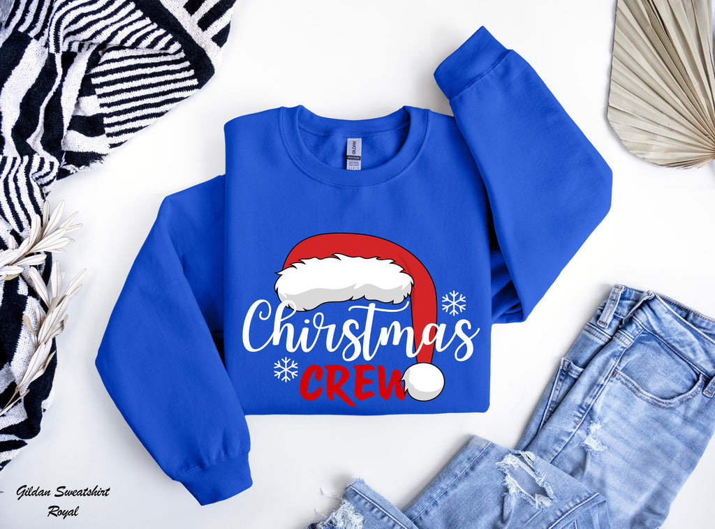 Christmas Crew Sweatshirt, Christmas Lights Sweater, Holiday Matching Long Sleeve, Christmas Group Sweatshirt, Christmas Family Sweater,