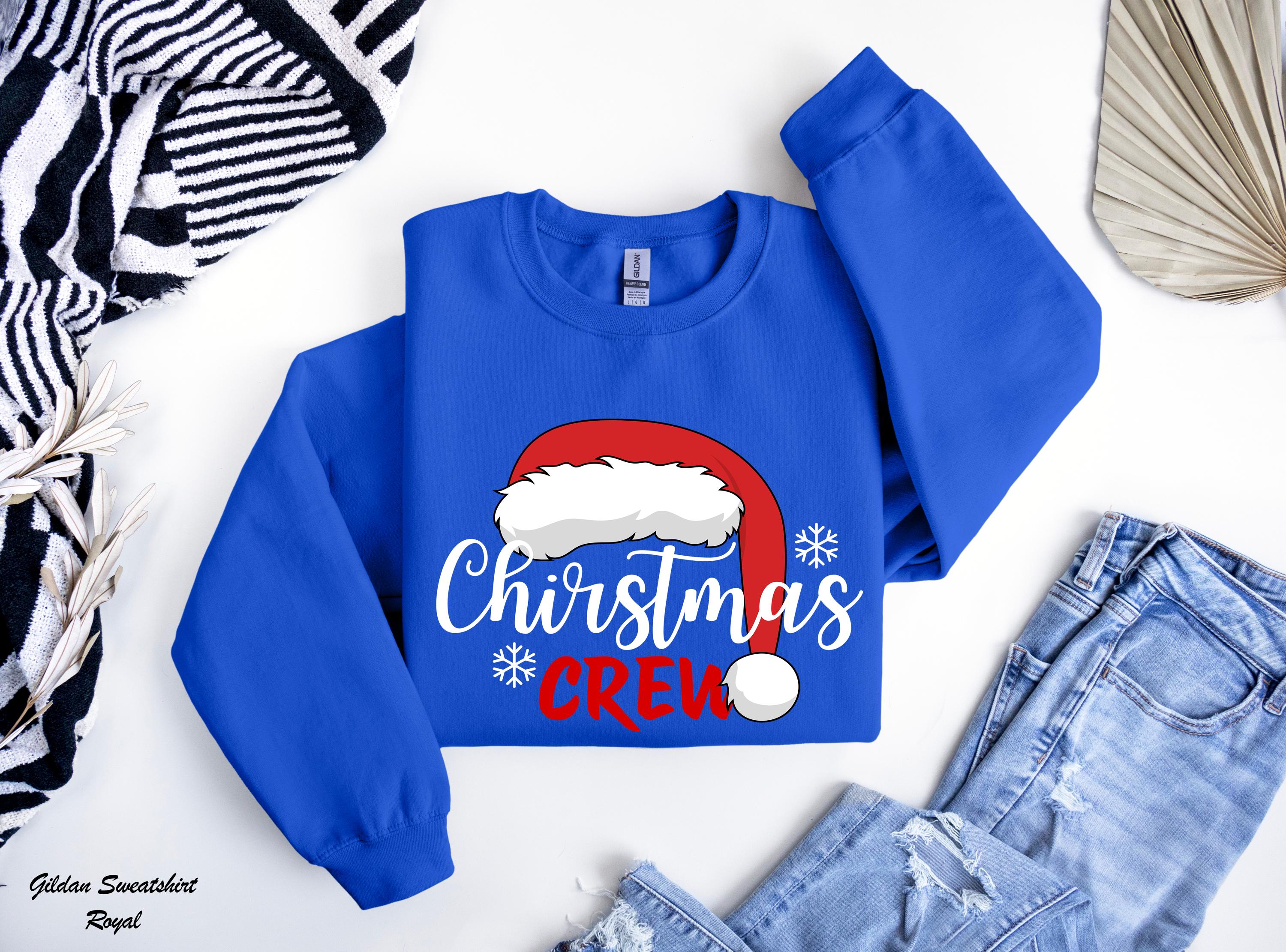 Christmas Crew Sweatshirt, Christmas Lights Sweater, Holiday Matching Long Sleeve, Christmas Group Sweatshirt, Christmas Family Sweater,
