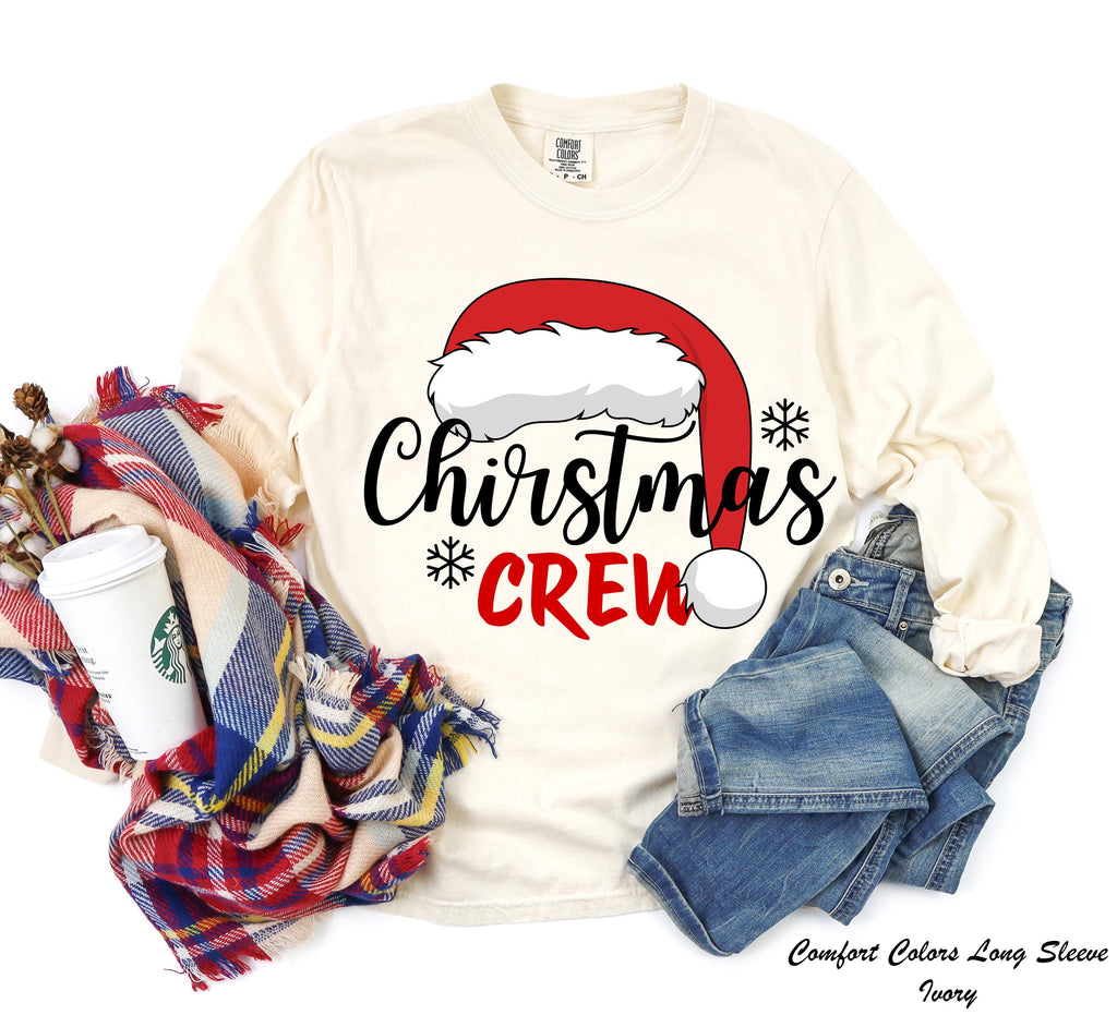 Christmas Crew Sweatshirt, Christmas Lights Sweater, Holiday Matching Long Sleeve, Christmas Group Sweatshirt, Christmas Family Sweater,