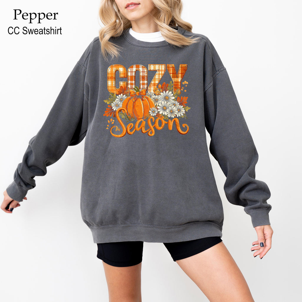 Cozy Season Sweatshirt, Autumn Sweatshirts, Sweatshirts for Her, Fall Sweatshirt, Cozy Autumn Shirt, Autumn Leaves Sweatshirt, Fall Shirt