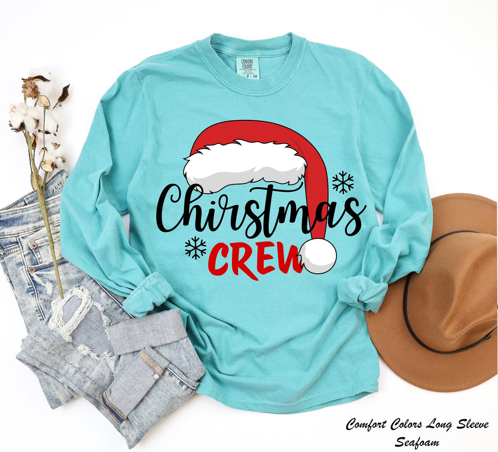 Christmas Crew Sweatshirt, Christmas Lights Sweater, Holiday Matching Long Sleeve, Christmas Group Sweatshirt, Christmas Family Sweater,