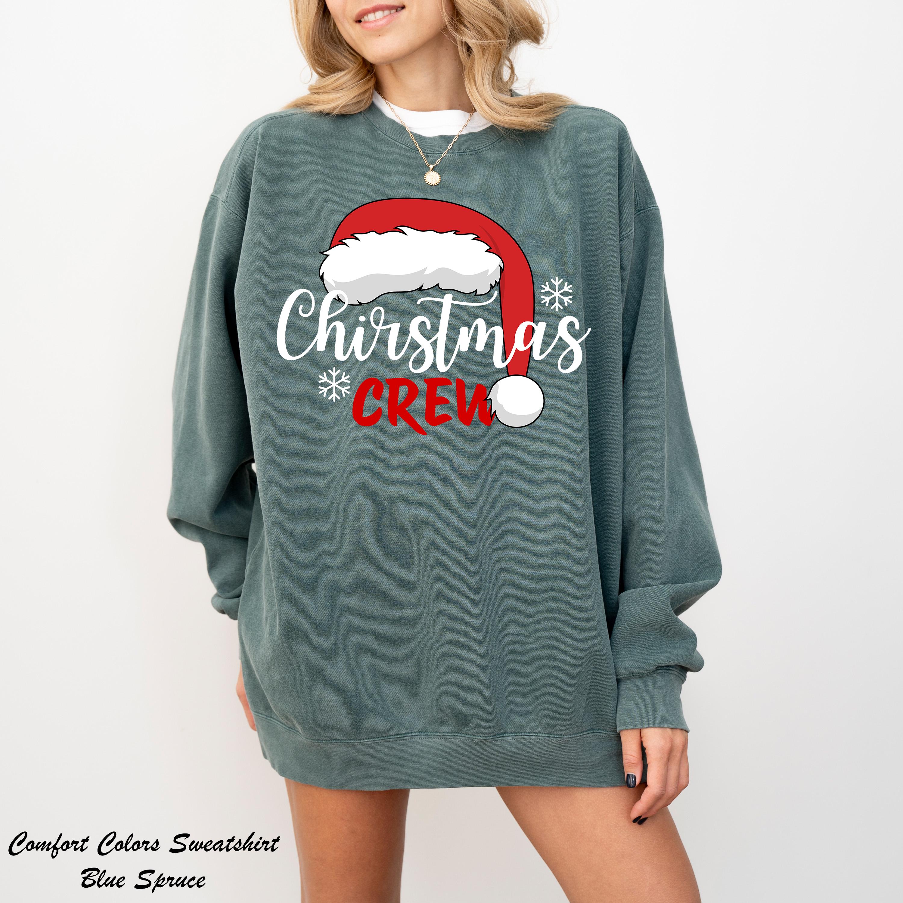 Christmas Crew Sweatshirt, Christmas Lights Sweater, Holiday Matching Long Sleeve, Christmas Group Sweatshirt, Christmas Family Sweater,