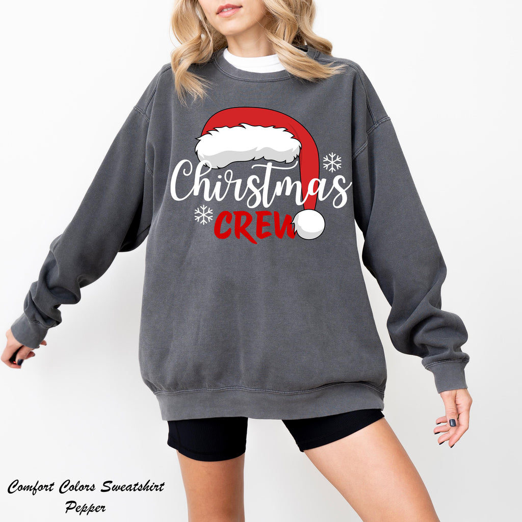 Christmas Crew Sweatshirt, Christmas Lights Sweater, Holiday Matching Long Sleeve, Christmas Group Sweatshirt, Christmas Family Sweater,