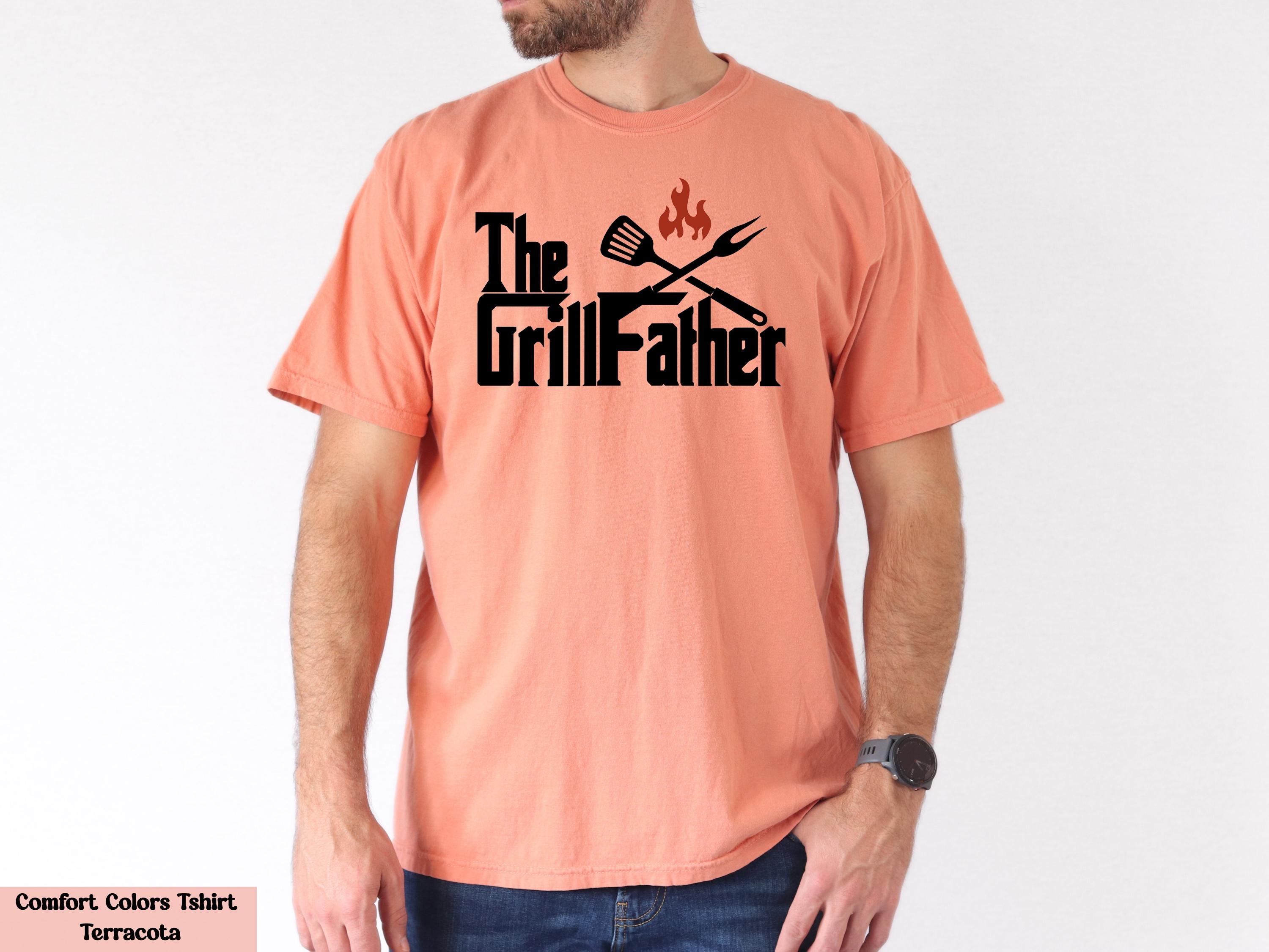 The Grill Father Shirt, Father's Day Grill Shirt, Gift for Father, Cute Dad Tee, Tailgating Shirt, BBQ Party Outfit, Grill King Dad Shirt