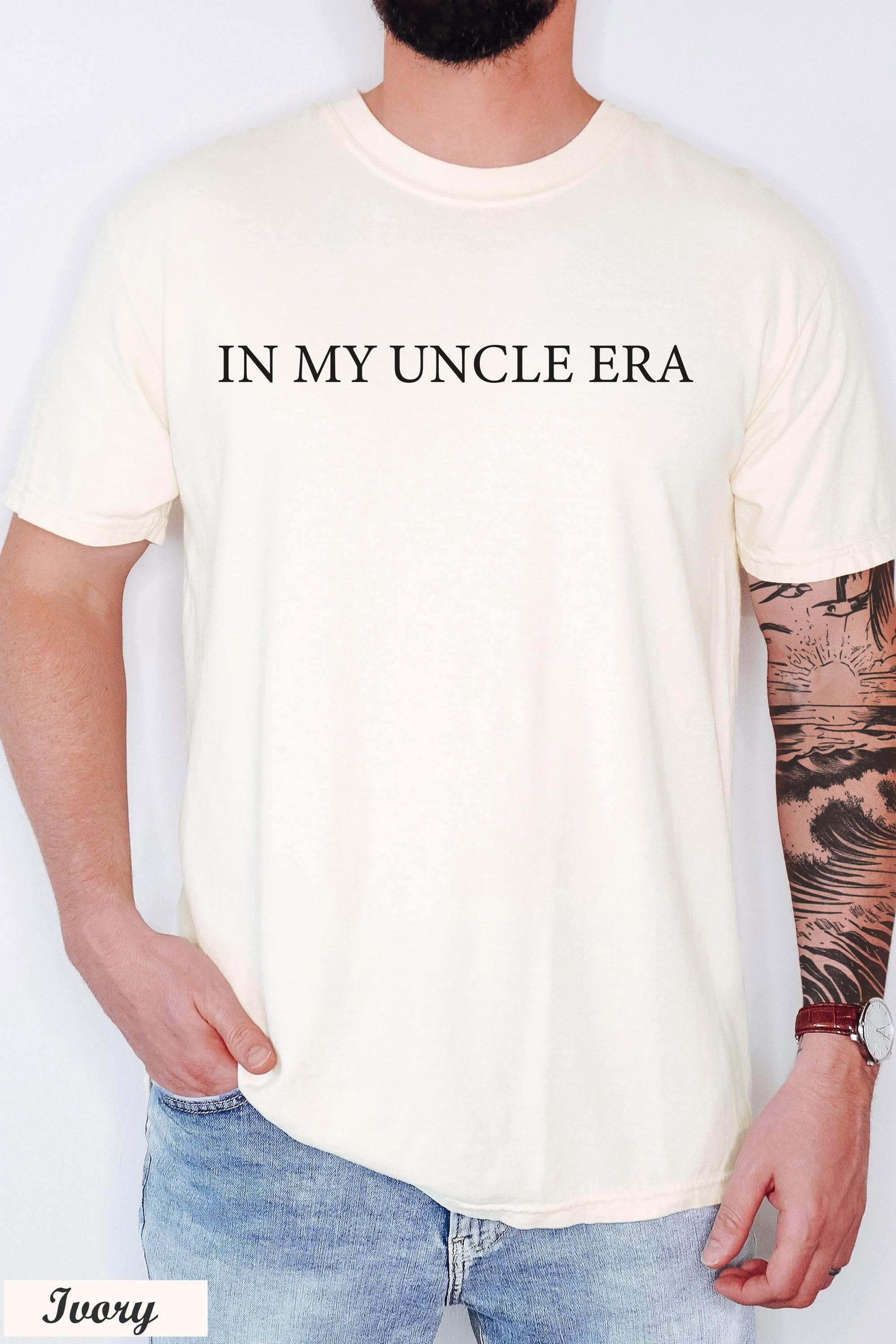 In My Custom Era Shirt, In My Mom, Dad, Auntie,Uncle Era Shirt,Father's -Mother's day Gift,Personalized Shirt,In My Era Tee,Personalized Tee
