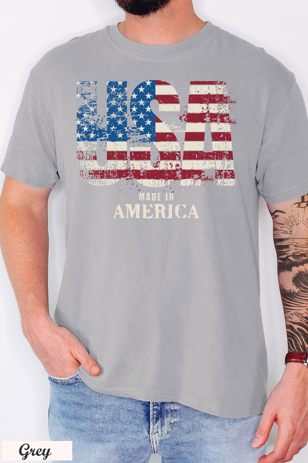 USA Made in America Shirt,4th of July Shirt, USA shirt, America Patriotic Shirt,Independence Day Shirt, Memorial Day Shirt, USA Flag Shirt