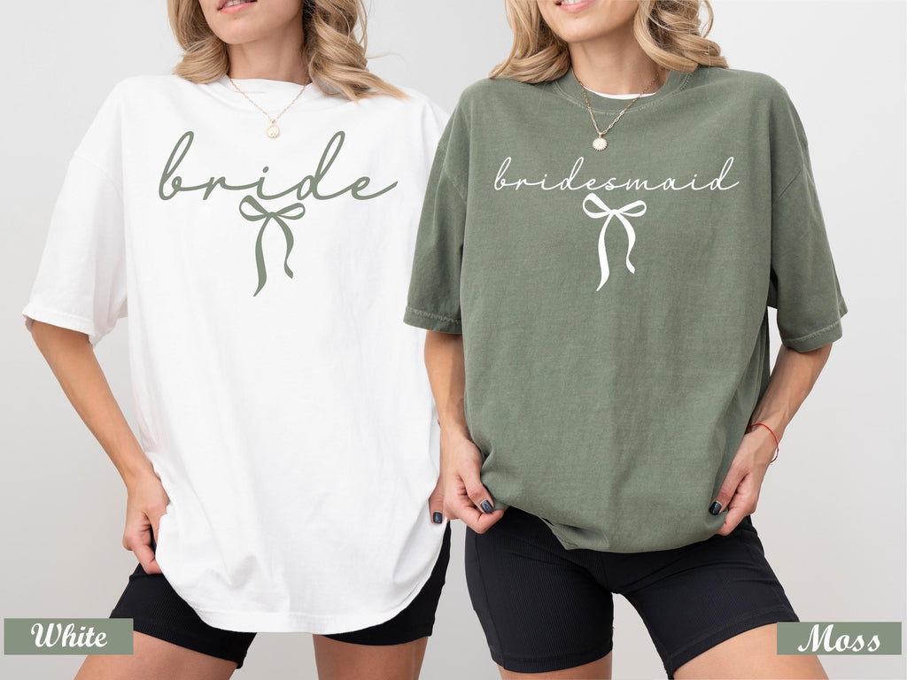 Coquette Bachelorette Party Tee,, Bride Shirt, Bridesmaid Shirt,Bridesmaid Proposal Gift, Bridal Shower Tee, Wedding Gift, Engagement Outfit