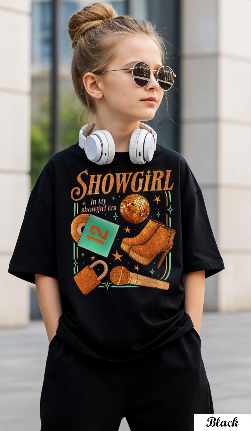 Showgirl Adult and Youth Shirt, Album Gifts For Her, My Energy Is Expensive Shirt,Retro Concert Outfit,Country Music Fan Gift,Showgirl Merch