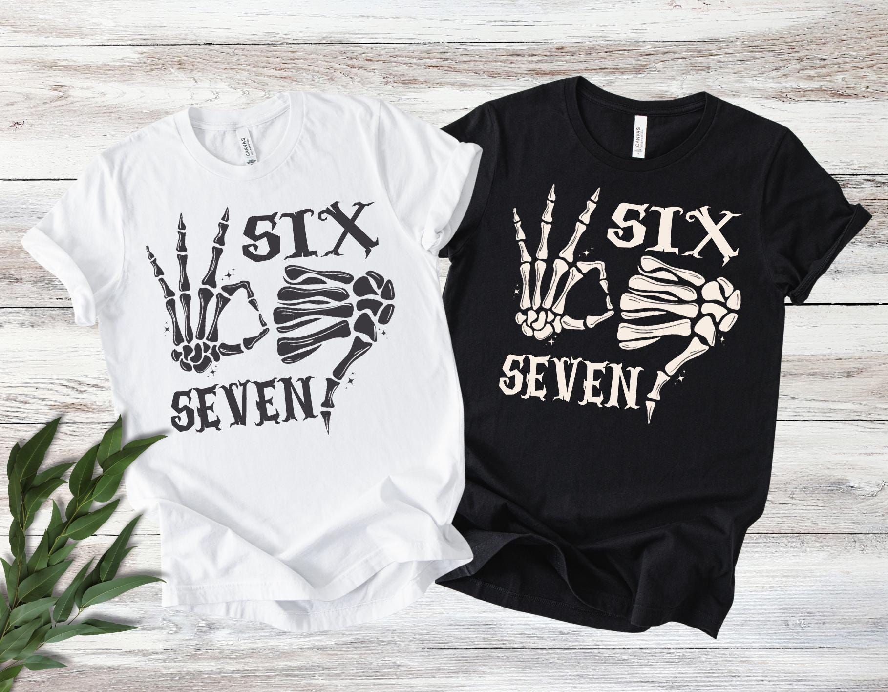 Six Seven Shirt, Funny Skeleton Hands T-shirt, 6 7 Funny Halloween Costume, 67 Couples Tee, Halloween Couples Shirt, Trendy Shirt,