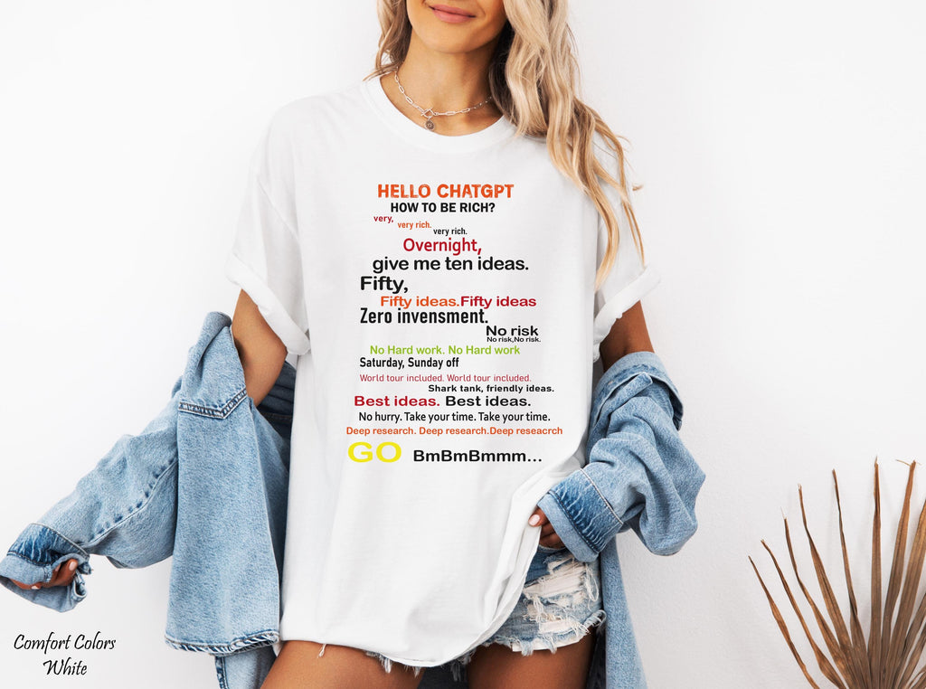 Motivational T-Shirt: How to Be Rich Shirt, Inspirational Quote Tee, Motivational Quote Tee for Entrepreneurs Dreamer, Positive T-shirt,