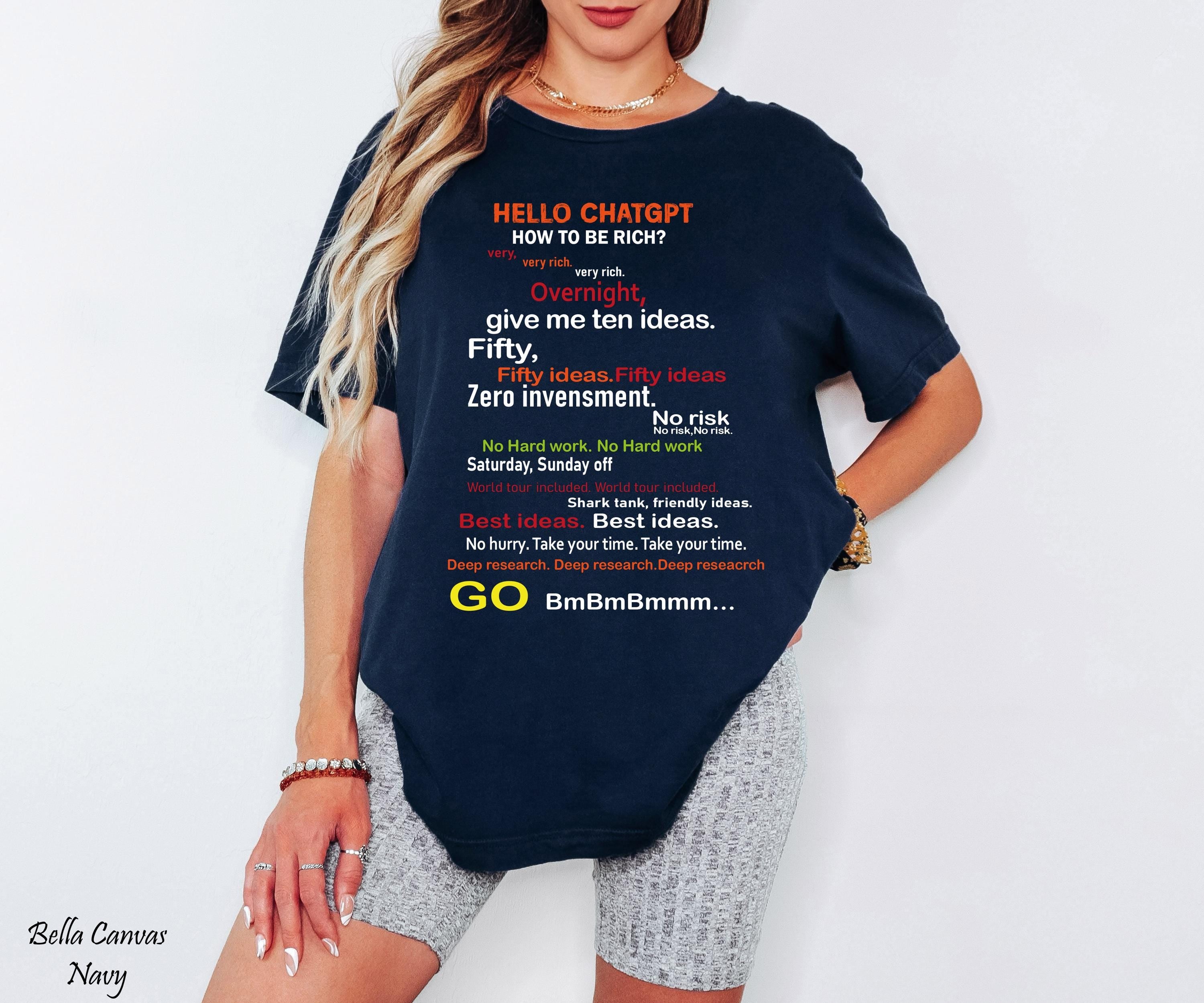 Motivational T-Shirt: How to Be Rich Shirt, Inspirational Quote Tee, Motivational Quote Tee for Entrepreneurs Dreamer, Positive T-shirt,