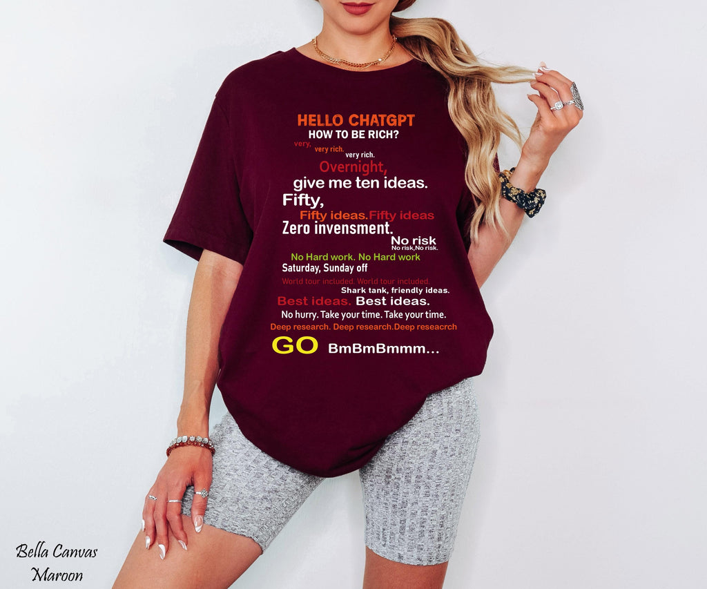 Motivational T-Shirt: How to Be Rich Shirt, Inspirational Quote Tee, Motivational Quote Tee for Entrepreneurs Dreamer, Positive T-shirt,