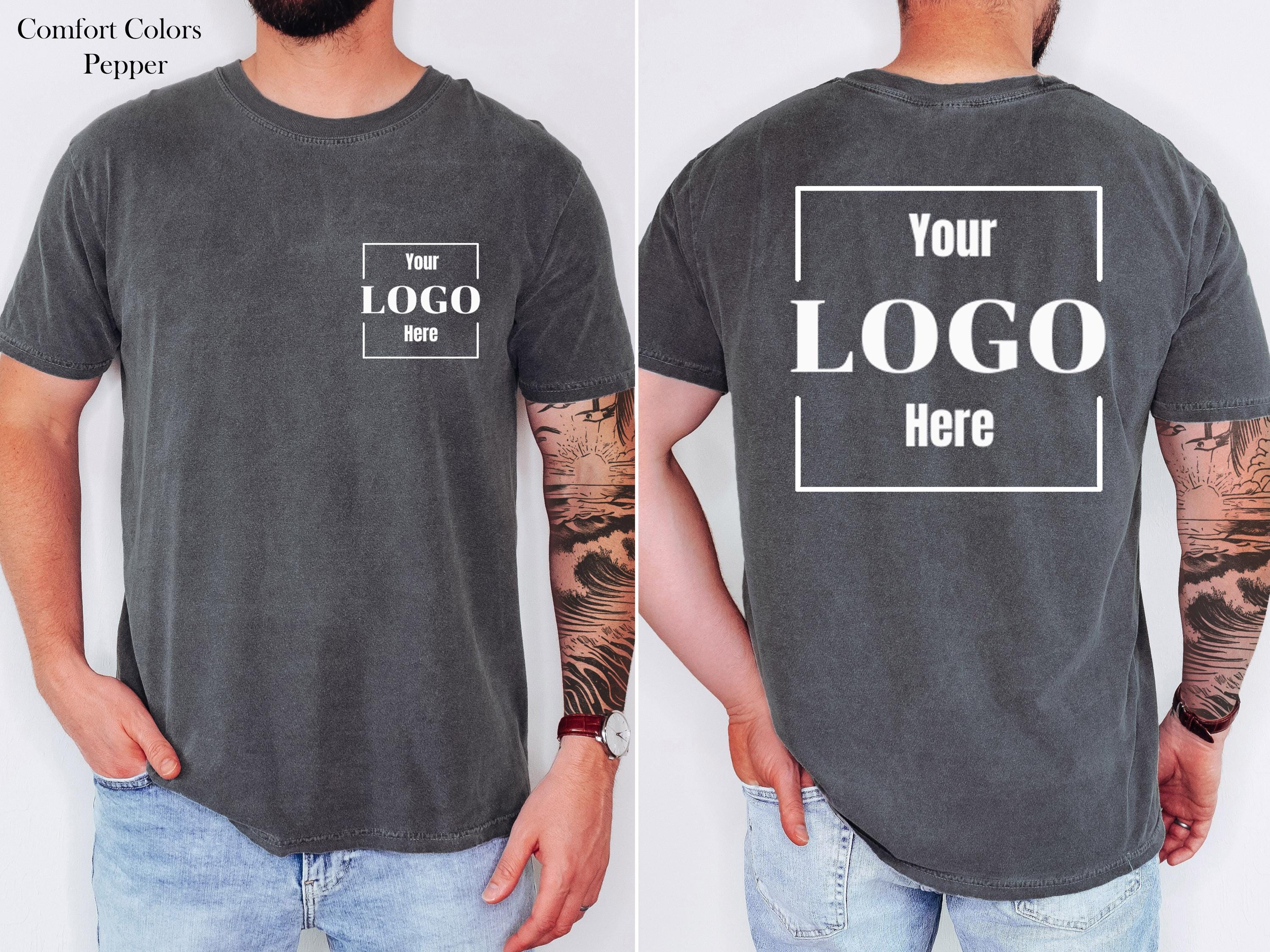 Your Logo Here Shirt, Personalized  Bulk Company Logo Tee, Business Logo Tee, Customized Tee, Custom Brand Shirt, Sports Team Logo Clothing