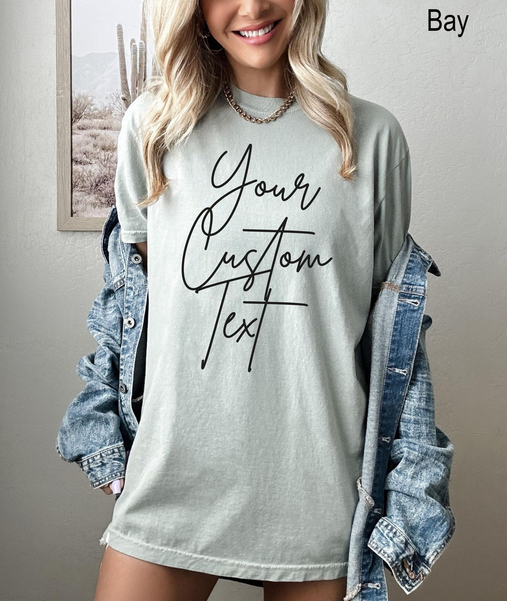 Your Custom Text Shirt, Personalized Shirt, Custom Shirt, Personalized Text Tshirt, Your Photo Shirt, Matching Shirt, Business Logo Tee