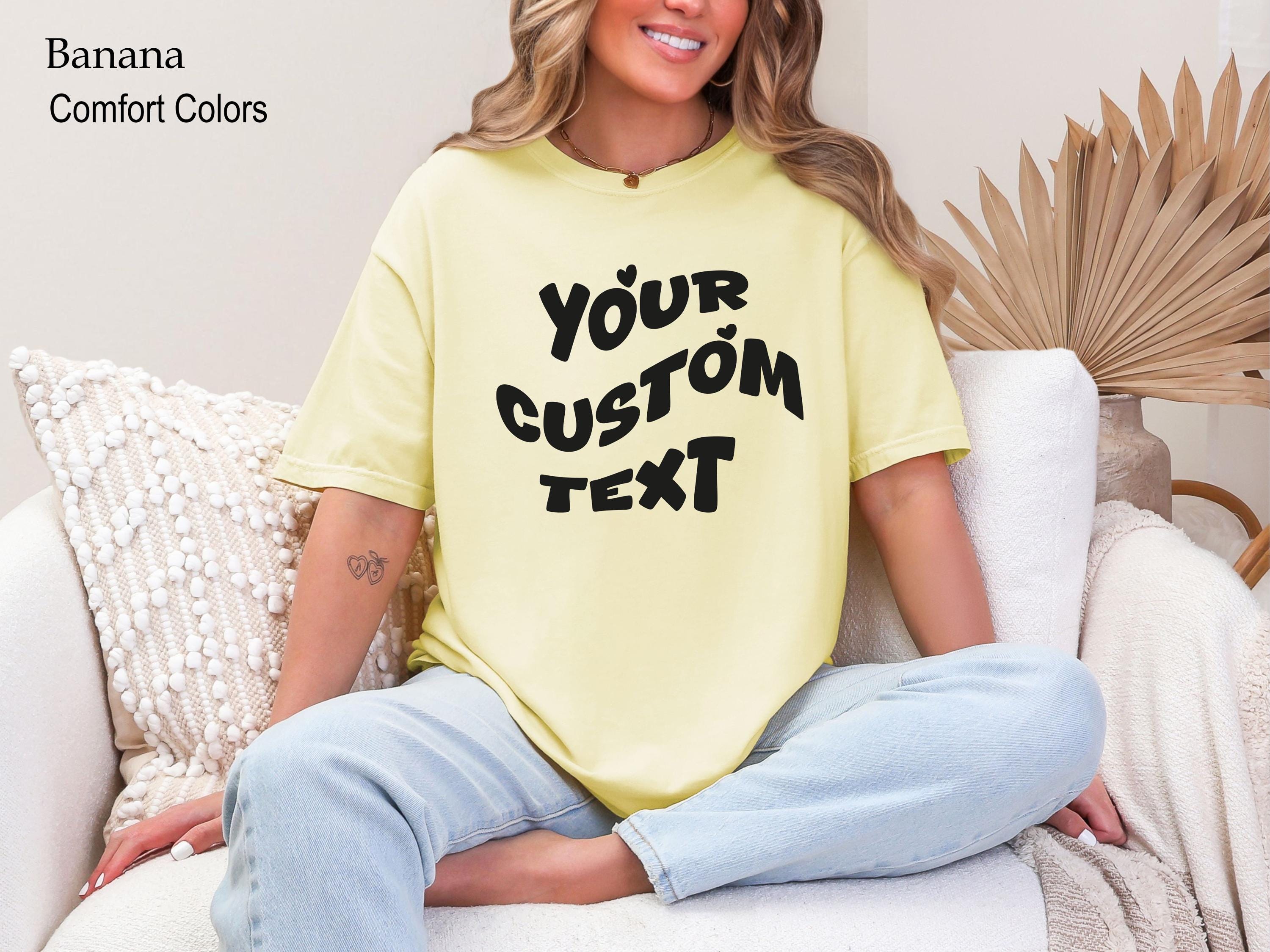 Your Custom Text Shirt, Personalized Shirt, Custom Shirt, Personalized Text Tshirt, Your Photo Shirt, Matching Shirt, Business Logo Tee