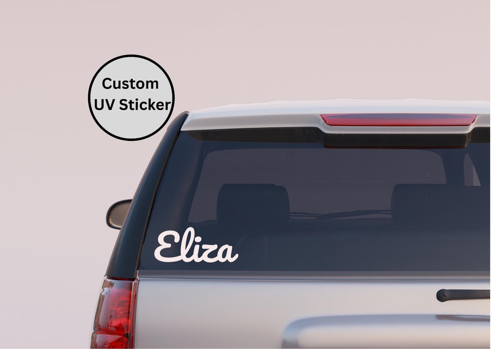 Custom Name Decal, Personalized Name Decal, Name Sticker for Car, Custom Name Sticker, Customized Laptop Sticker, Name Car Window Decal,