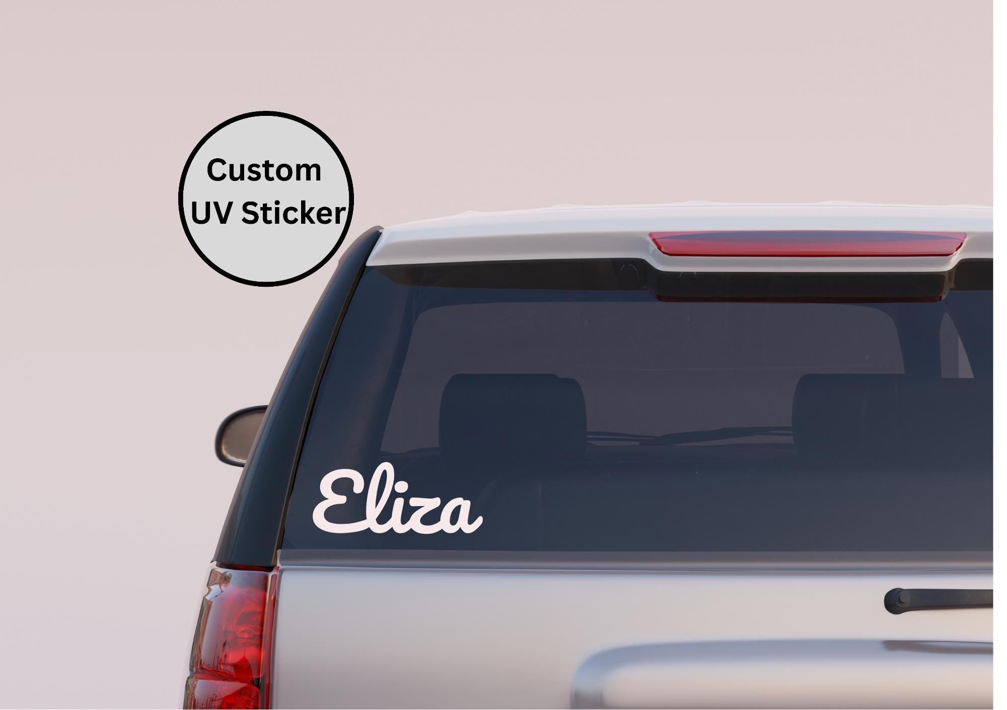 Custom Name Decal, Personalized Name Decal, Name Sticker for Car, Custom Name Sticker, Customized Laptop Sticker, Name Car Window Decal,