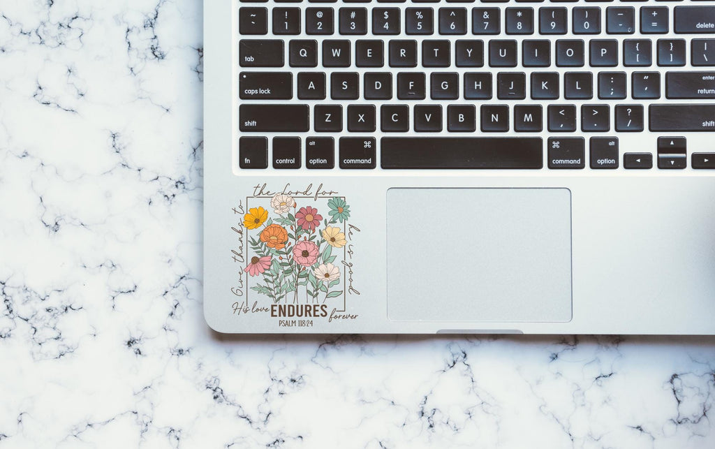 Faith Endures Bumper Sticker, Endures Car Decal, Christian Bumper Car, Christian Truck Sticker, Jesus Car Decal, Christian Vinyl Decals