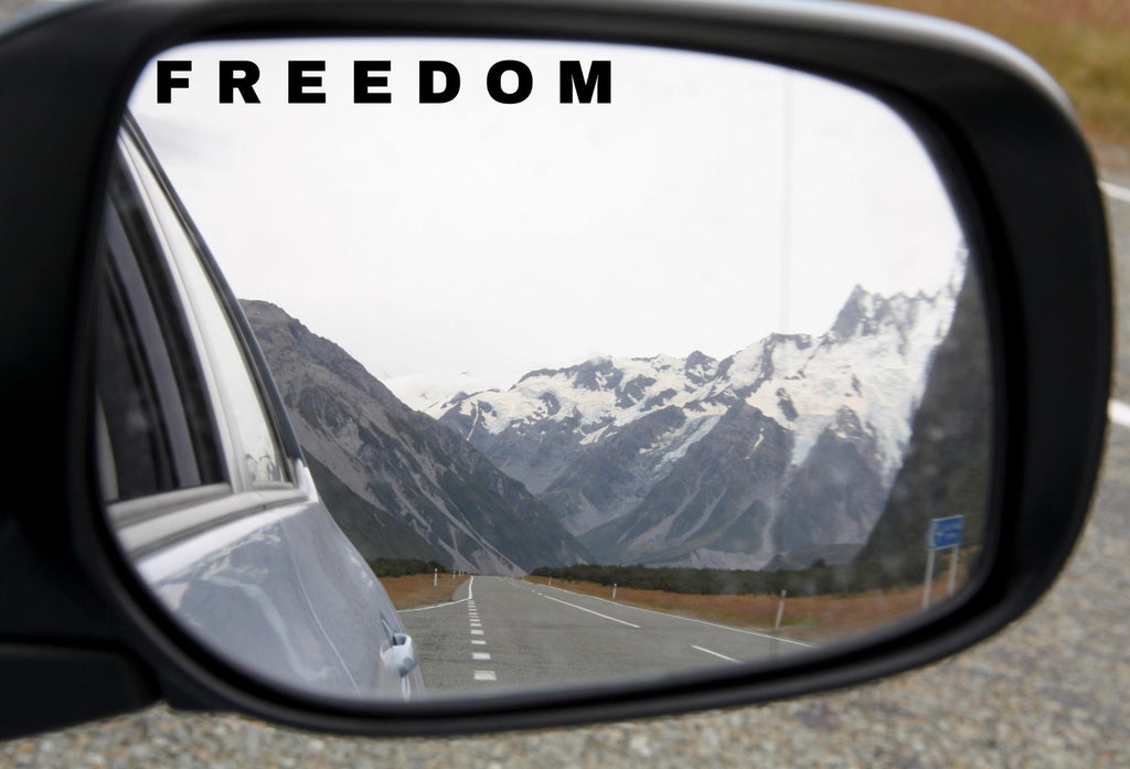 Freedom Car Decal, Charlie Kirk Car Decal, True American Hero Sticker, Patriotic Sticker for Car, Truck Window Decal, Laptop, Water Bottle