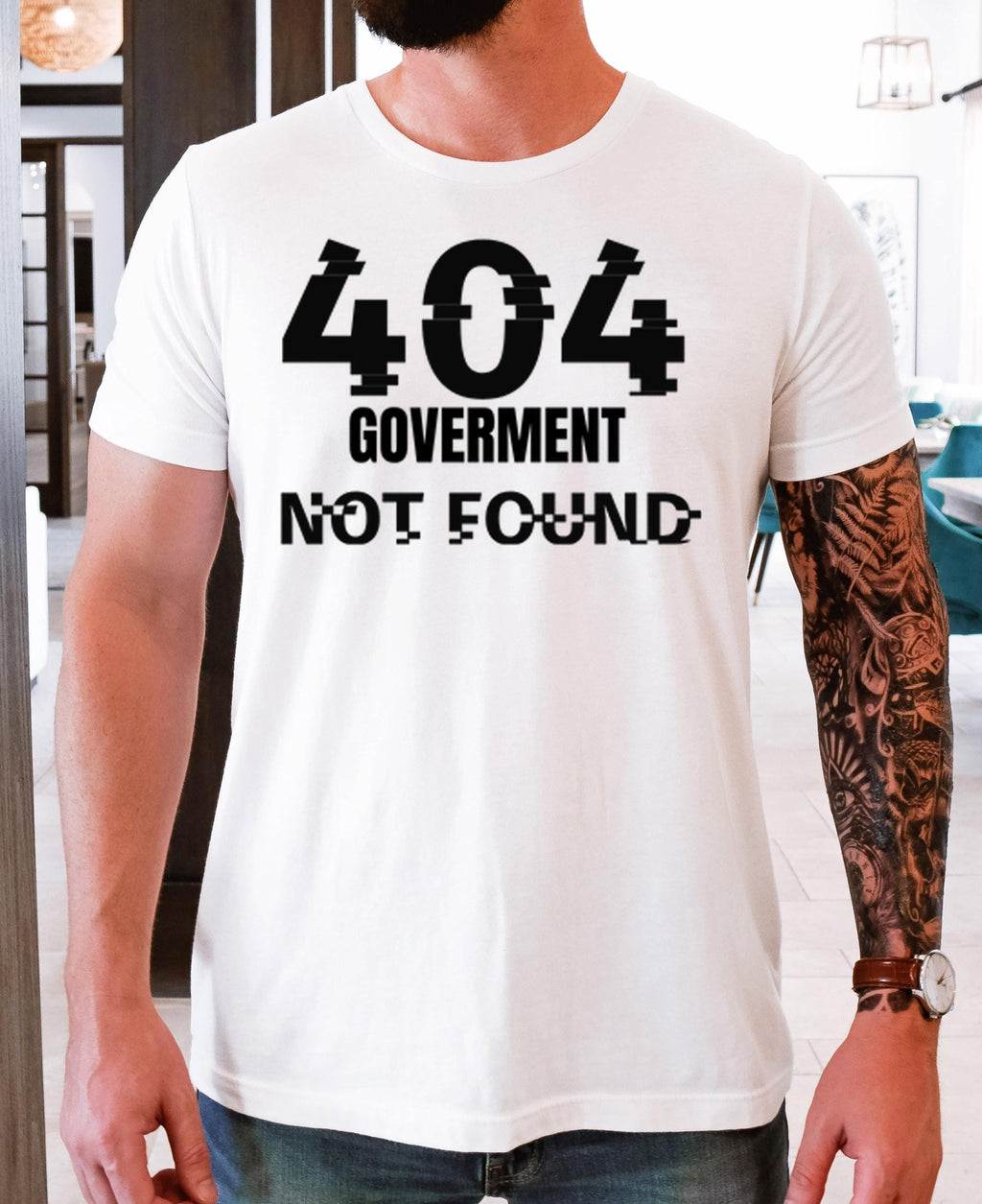 Funny Government Shutdown Shirt,404 Government Not Found Shirt, Political Satire Tee, Freedom Parody Shirt, Funny Political Humor Shirt