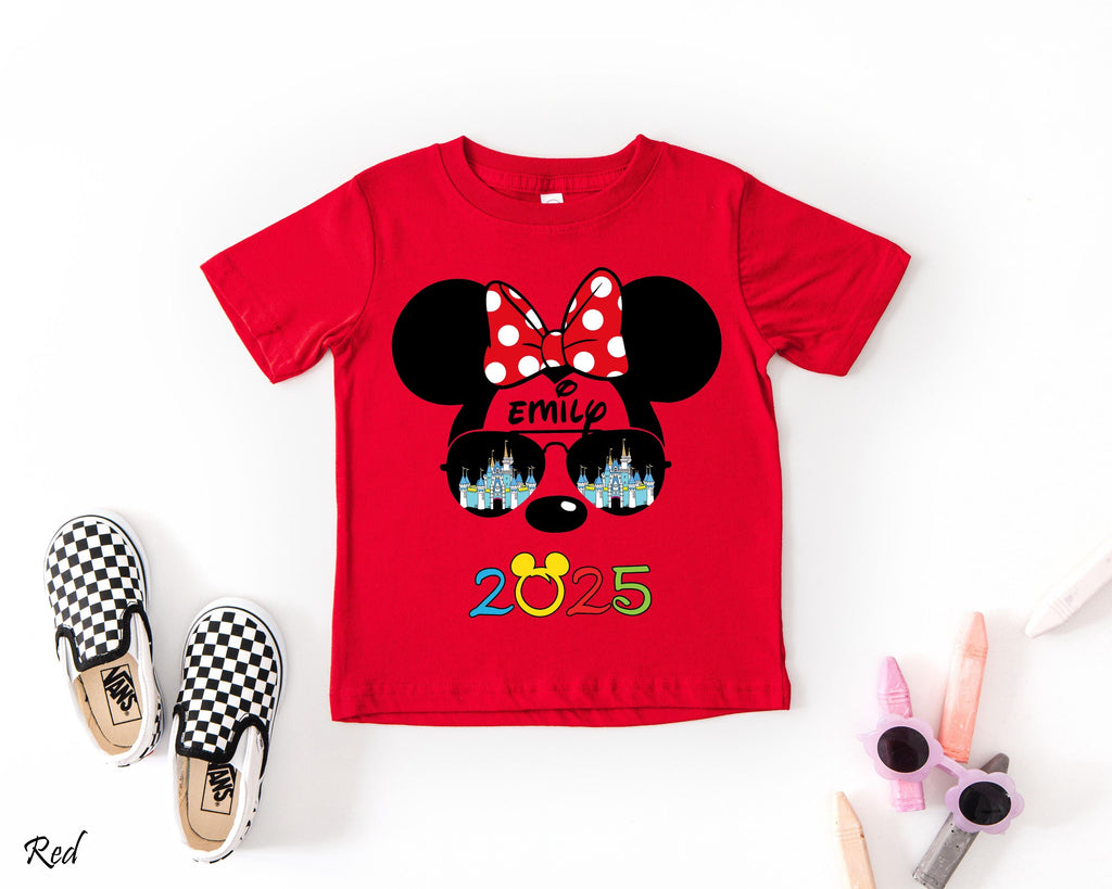 Disneyland Personalized Family T-shirt, Group Family Holiday Vacation Disneyworld Shirt, Disney Family Matching Shirt, Disney Couple Shirt