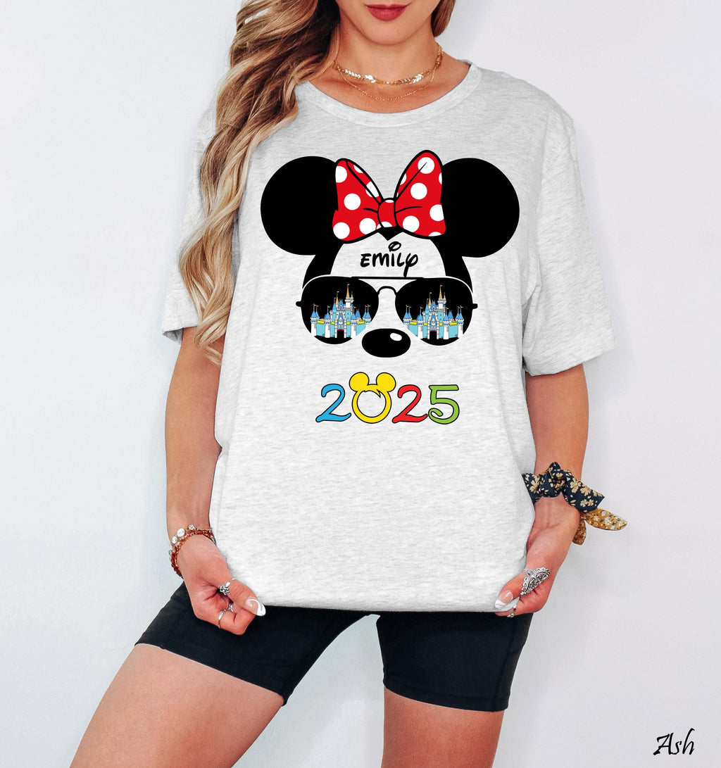 Disneyland Personalized Family T-shirt, Group Family Holiday Vacation Disneyworld Shirt, Disney Family Matching Shirt, Disney Couple Shirt