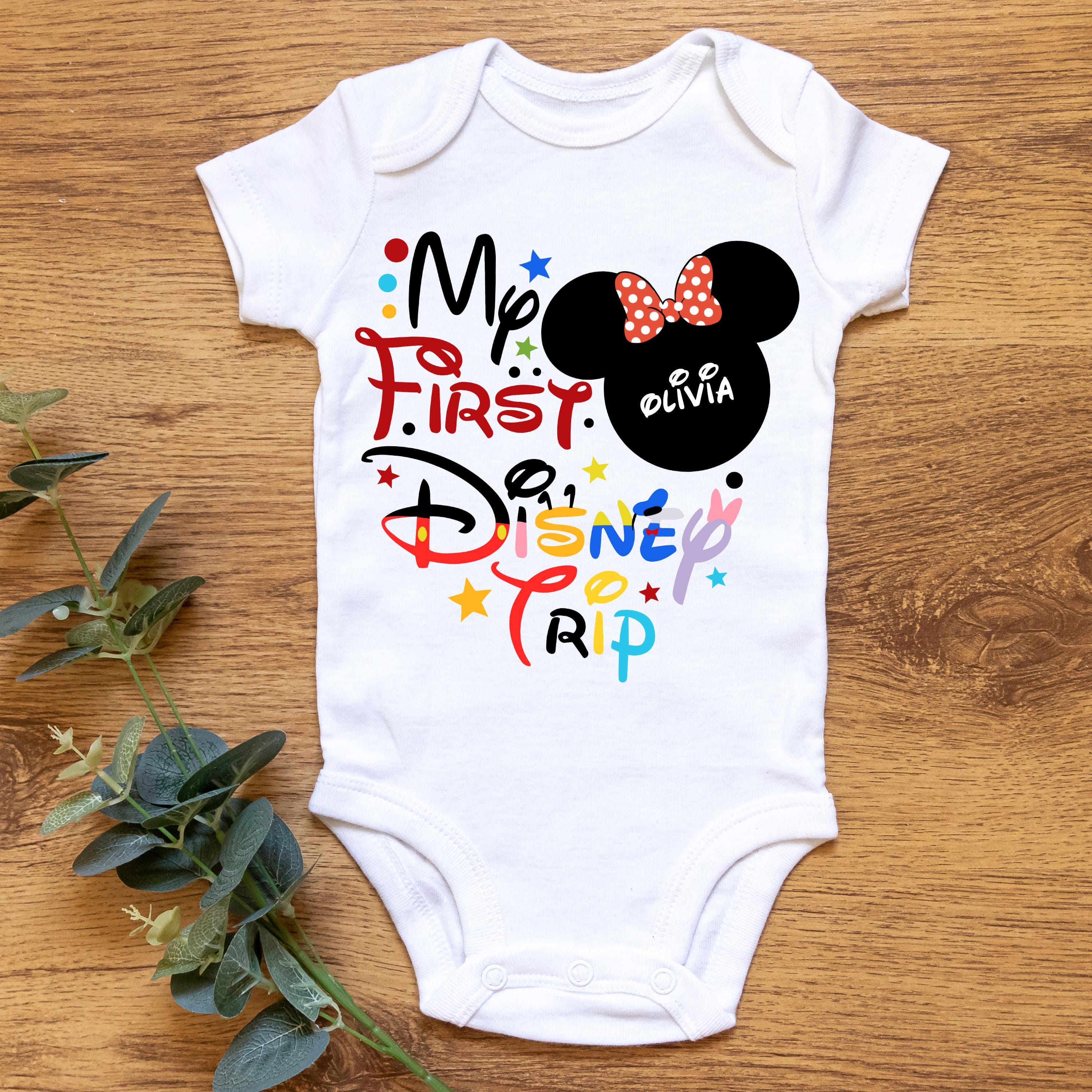 Custom My First Disney Trip Shirt, Custom Matching First Disney Trip T-Shirts, Disney Vacation Family Shirts, Disney Kids Tee, Disneyworld