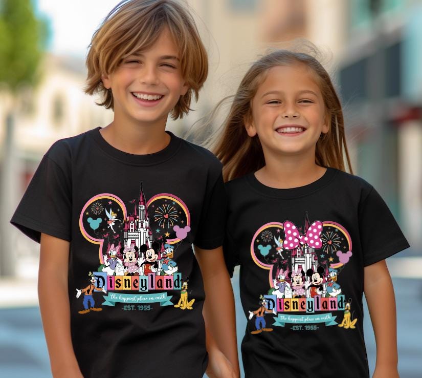 Disneyland Est 1955 Family Matching Shirt, Disney Cruise Group Shirt, Disney Vacation Shirt, Disneyland Parks Shirt, Magic Kingdom Shirt,