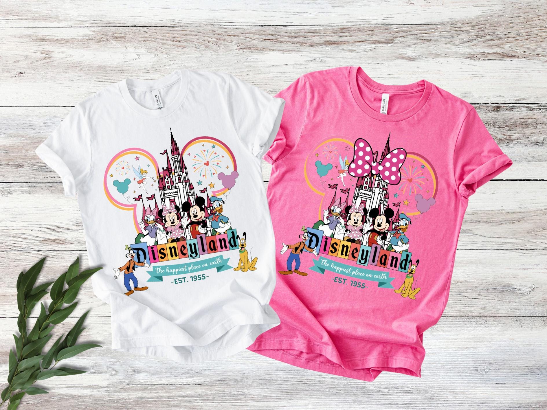 Disneyland Est 1955 Family Matching Shirt, Disney Cruise Group Shirt, Disney Vacation Shirt, Disneyland Parks Shirt, Magic Kingdom Shirt,