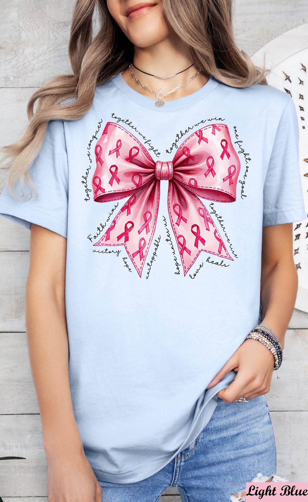 Coquette Boxing Gloves Breast Cancer Shirt,Breast Cancer Awareness,Fight Like A Girl ,We Fight Together Motivational Cancer,Cancer Support