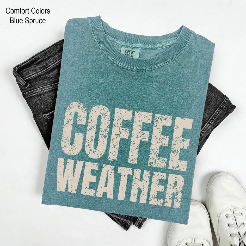 Retro Distressed Fall Shirt Designs, Pumpkin Season Shirt, Autumn Fall Shirt, Thanksgiving Shirt, Retro Fall Shirt, Coffee Weather Tee