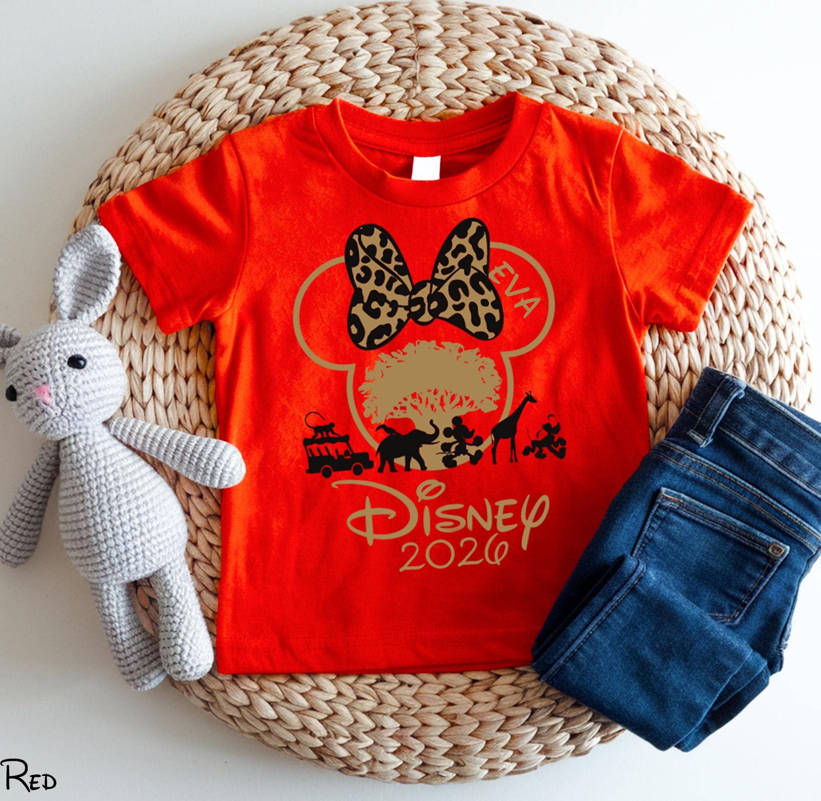 Custom Name Safari Shirts, Disney Safari Trip Shirt, Animal Kingdom 2025 Family Shirts,Personalized Disney World Family Matching Shirt