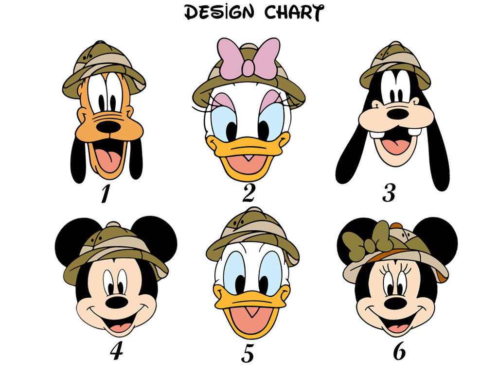 Custom Name Disney Safari Shirt, Mickey And Friends Animal Kingdom shirt,Disney All Characters Family Vacation Tees,Disney Trip 2025 Shirt