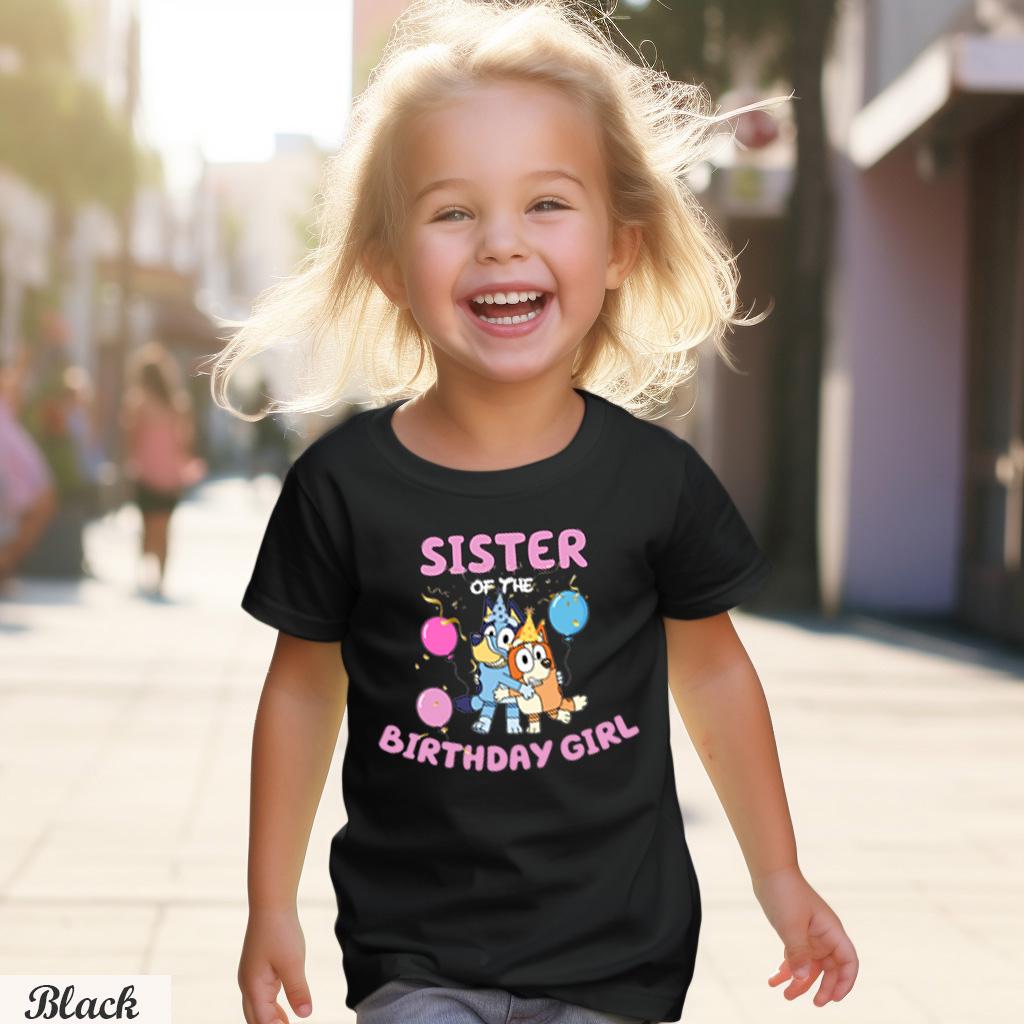 Personalized Bluey Family Shirt, Custom Bluey Birthday Tee, Family Matching Shirt,Bluey Birthday Girl and Boy Family Shirt,Bluey Dad Mom Tee