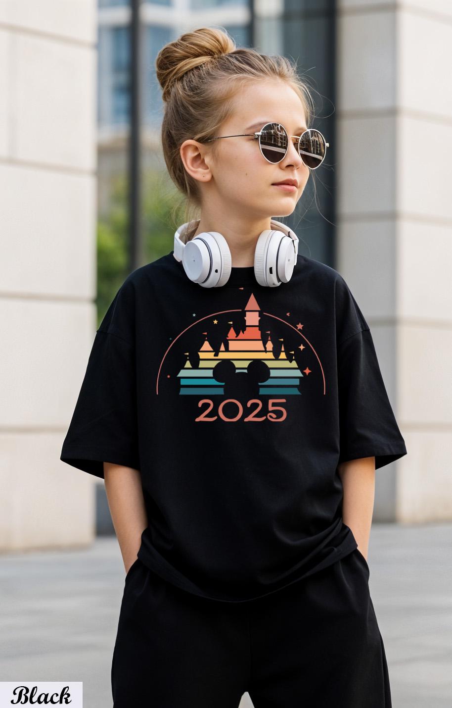 Disney Trip 2025 Shirt, Disney Family Trip Shirt, Disneyworld Shirts, Disneyland Family Vacation 2025 Tee, Disneyland Birthday Squad Shirt