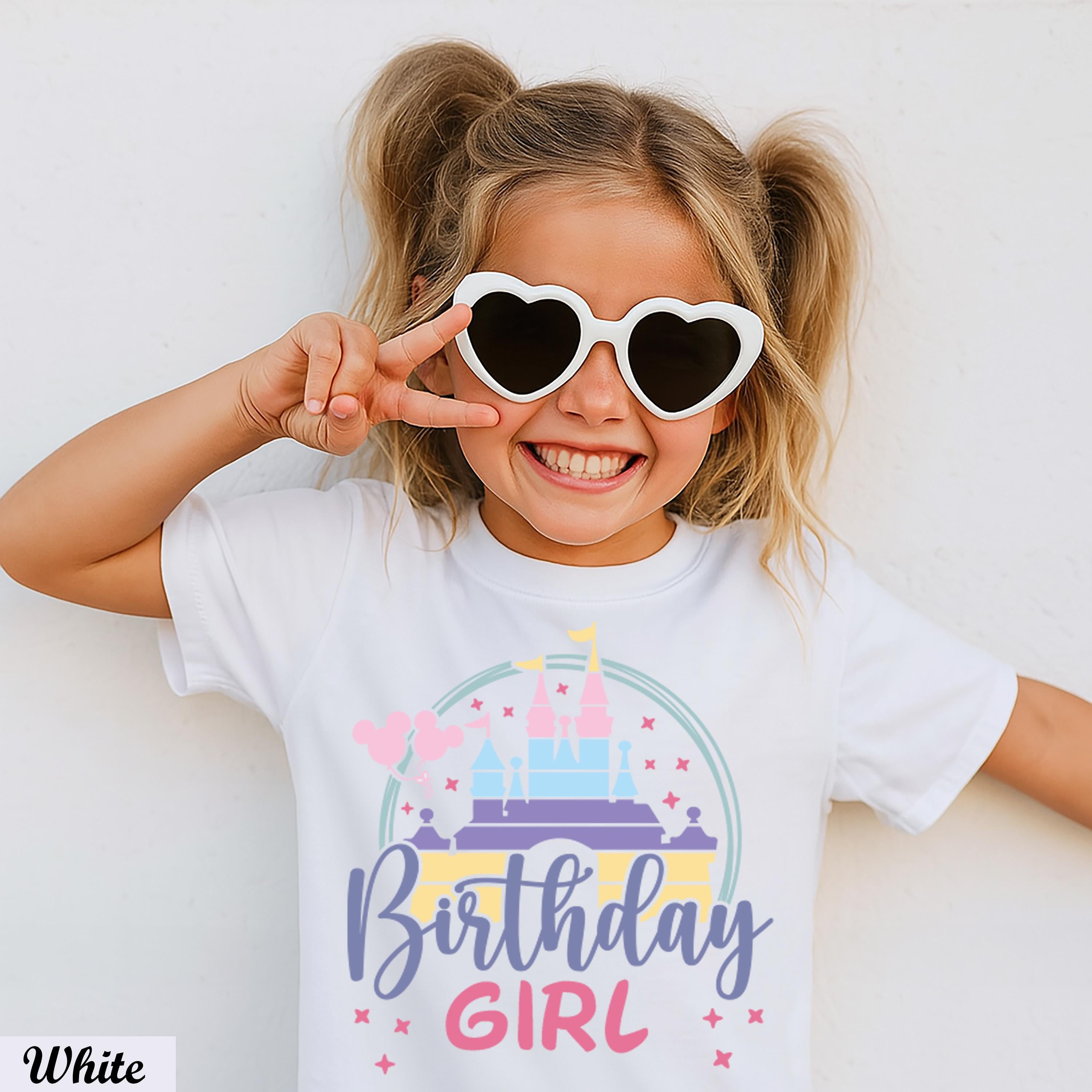 Disney Birthday Girl and Boy Shirt, Disney Birthday Family Shirt, Disney Birthday Squad Shirt, Disneyworld Shirts,Disney Trip Tee for Family