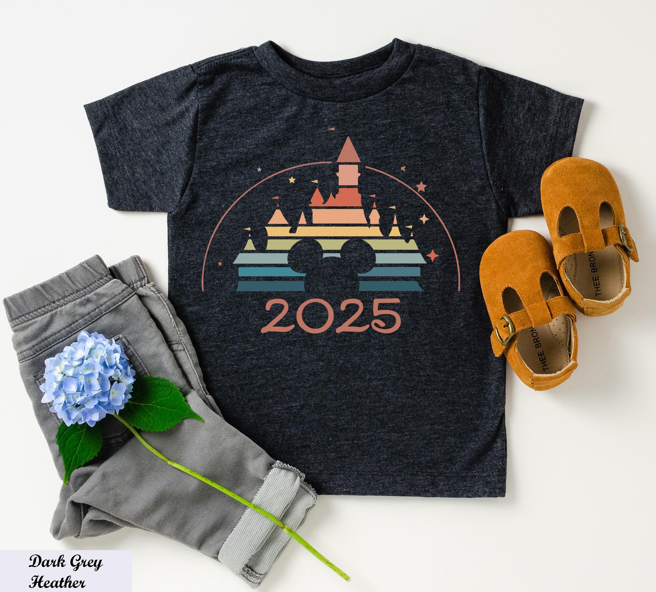 Disney Trip 2025 Shirt, Disney Family Trip Shirt, Disneyworld Shirts, Disneyland Family Vacation 2025 Tee, Disneyland Birthday Squad Shirt