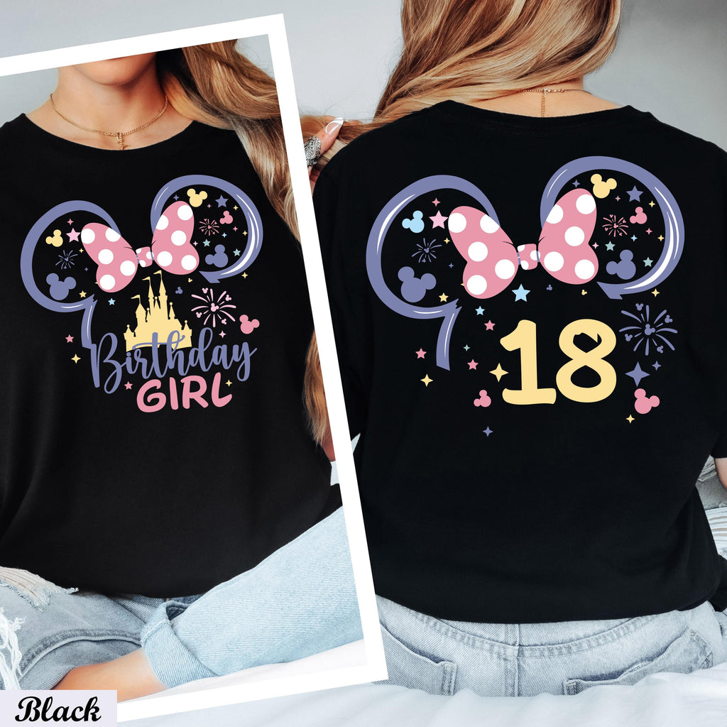 Custom Disney Family Birthday Shirt,Disney Birthday Girl and Boy Shirt,Disney Birthday Squad Tee,Disney Trip 2025 Shirt,Disneyland Vacation