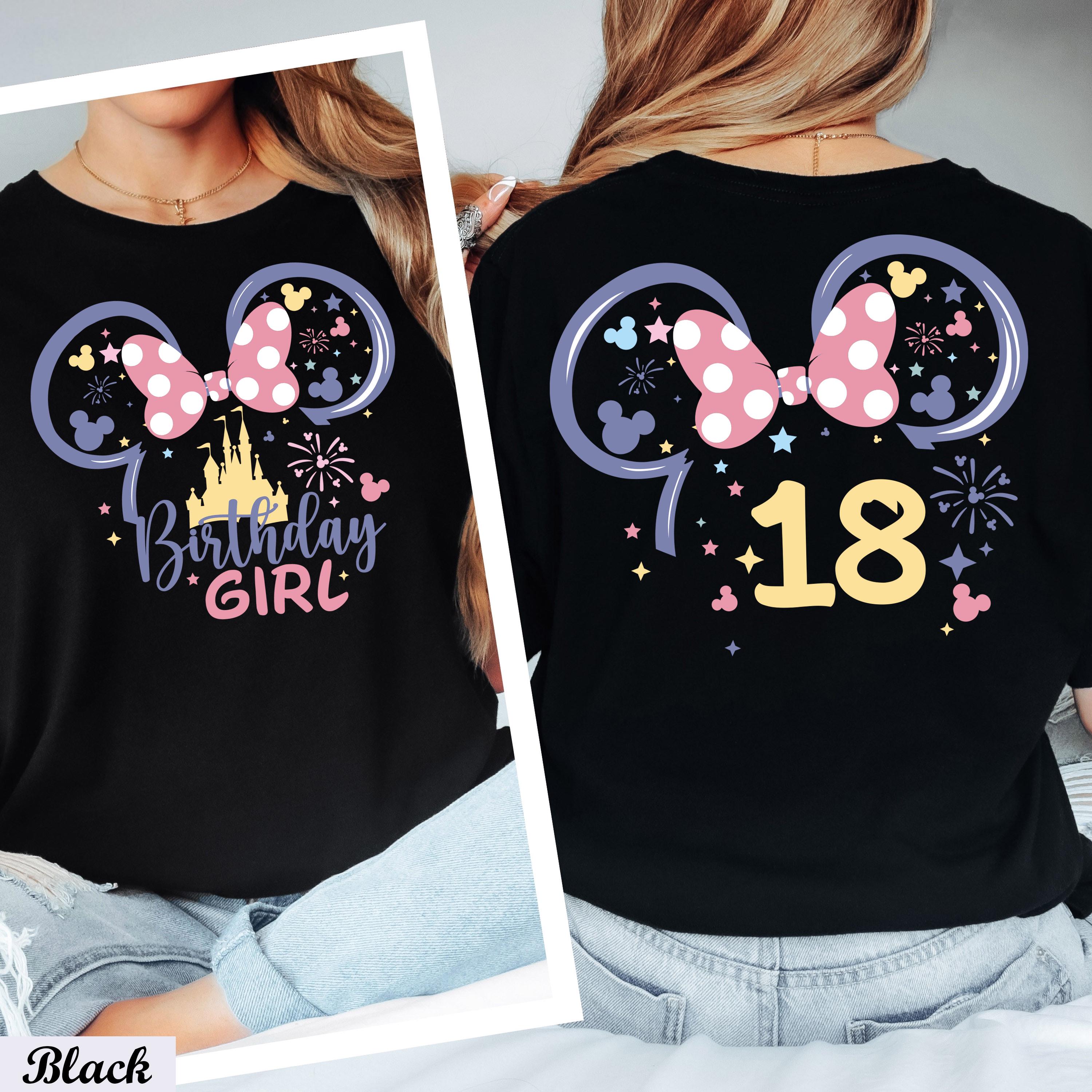 Custom Disney Family Birthday Shirt,Disney Birthday Girl and Boy Shirt,Disney Birthday Squad Tee,Disney Trip 2025 Shirt,Disneyland Vacation