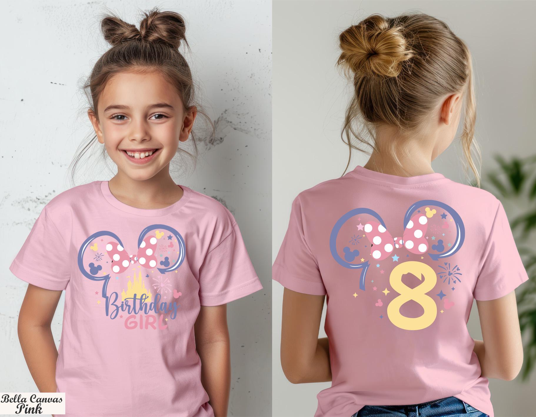 Custom Disney Family Birthday Shirt,Disney Birthday Girl and Boy Shirt,Disney Birthday Squad Tee,Disney Trip 2025 Shirt,Disneyland Vacation