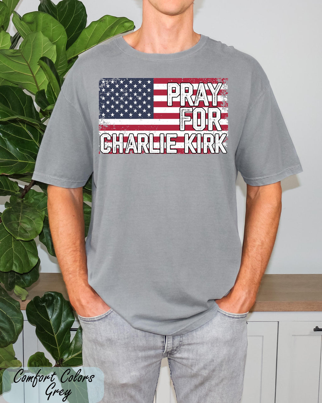 Pray for Charlie Kirk Shirt, Patriot USA Flag Tee, Activist Shirt,Justice for Charlie Kirk,Charlie Kirk Memorial ,Rest in Peace Charlie Kirk