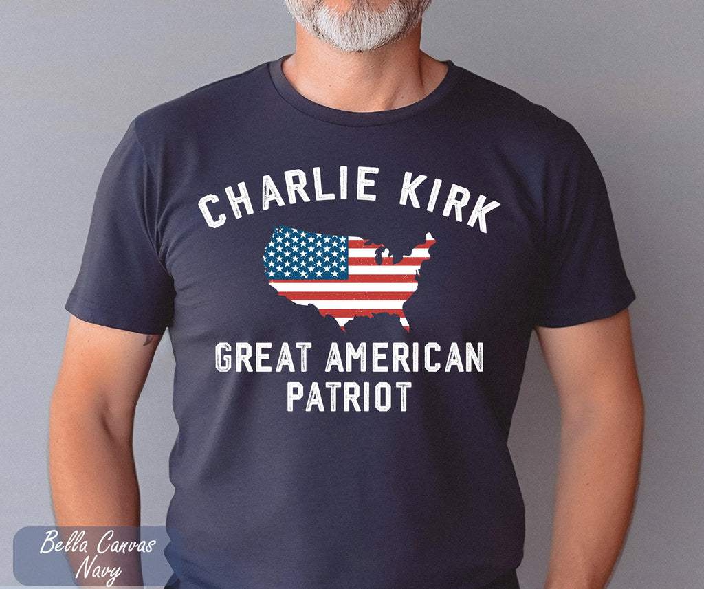 Charlie Kirk Great America Patriot Shirt ,America Human Rights Activist Graphic Tee, Justice for Charlie Kirk, Pray for Charlie Kirk