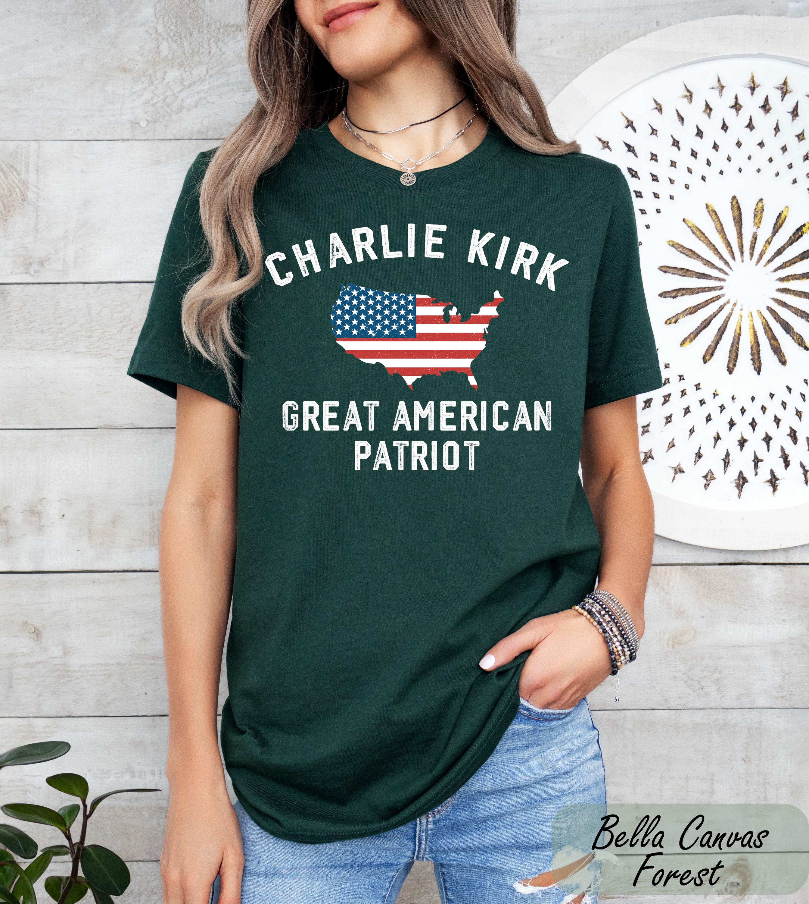 Charlie Kirk Great America Patriot Shirt ,America Human Rights Activist Graphic Tee, Justice for Charlie Kirk, Pray for Charlie Kirk